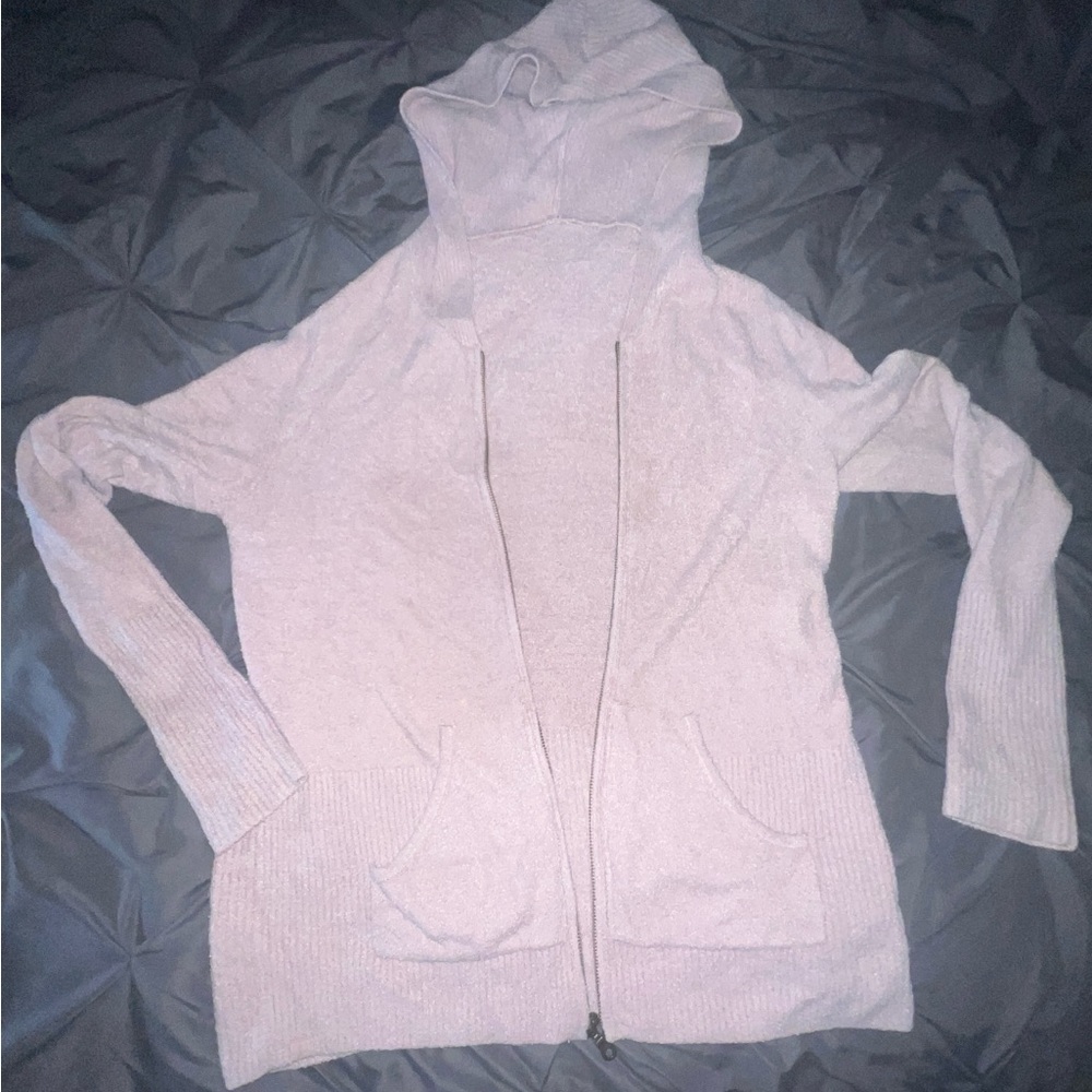 ☀️👙⛱️ Barefoot Dreams Cozychic Relaxed Zip Up L
